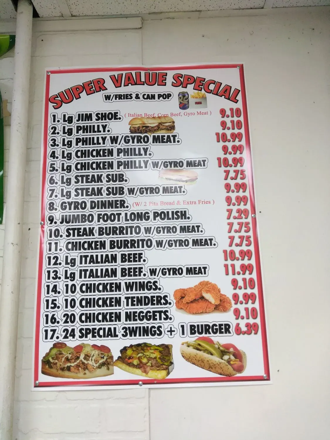 Menu 3