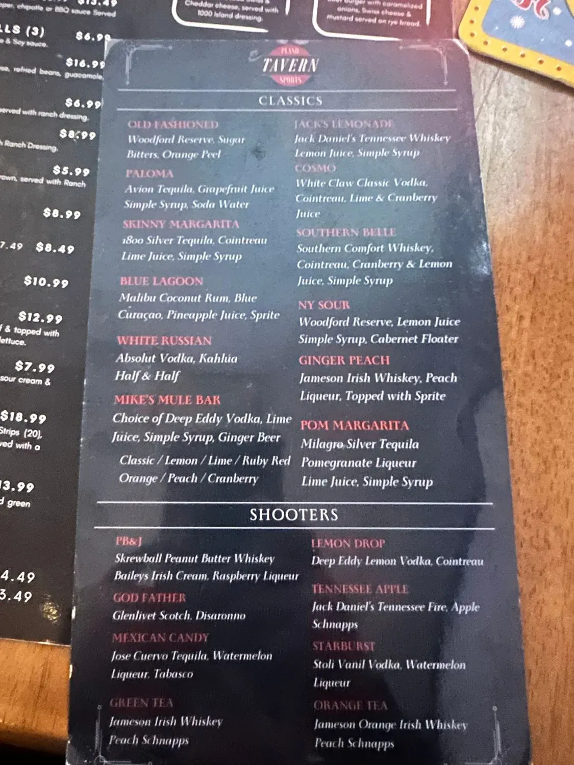 Menu 4