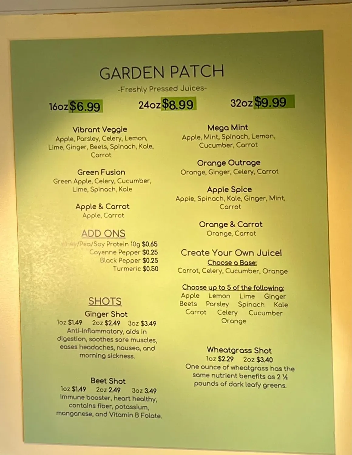 Menu 6