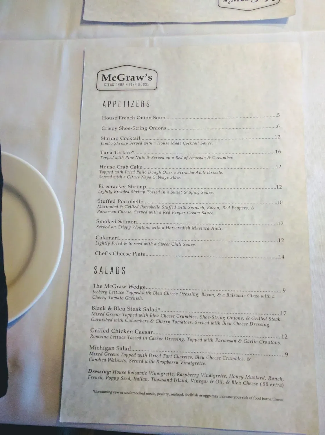 Menu 6