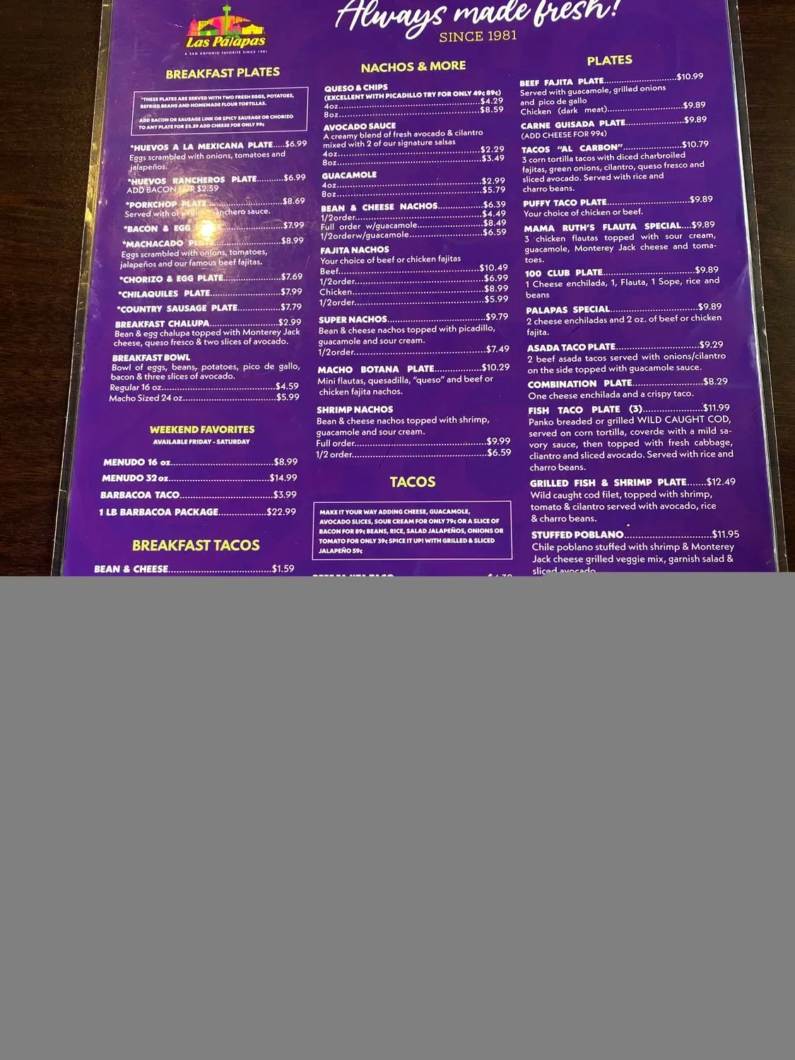 Menu 3