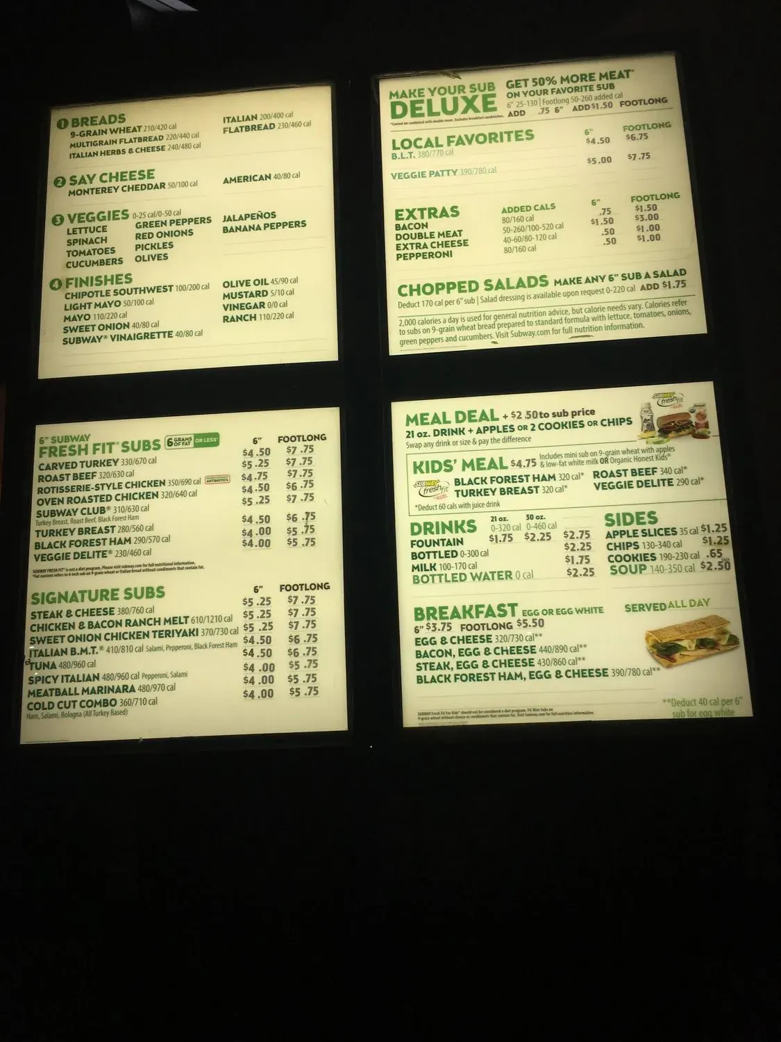 Menu 6