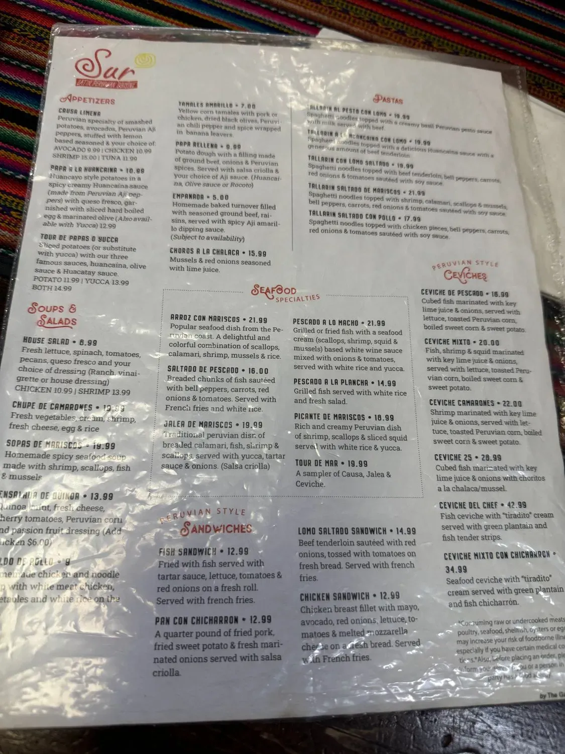 Menu 4