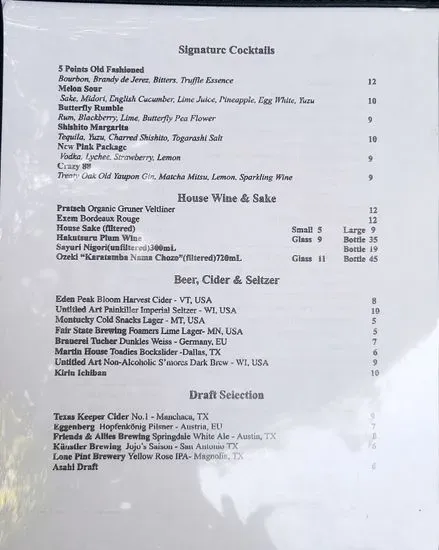 Menu 6