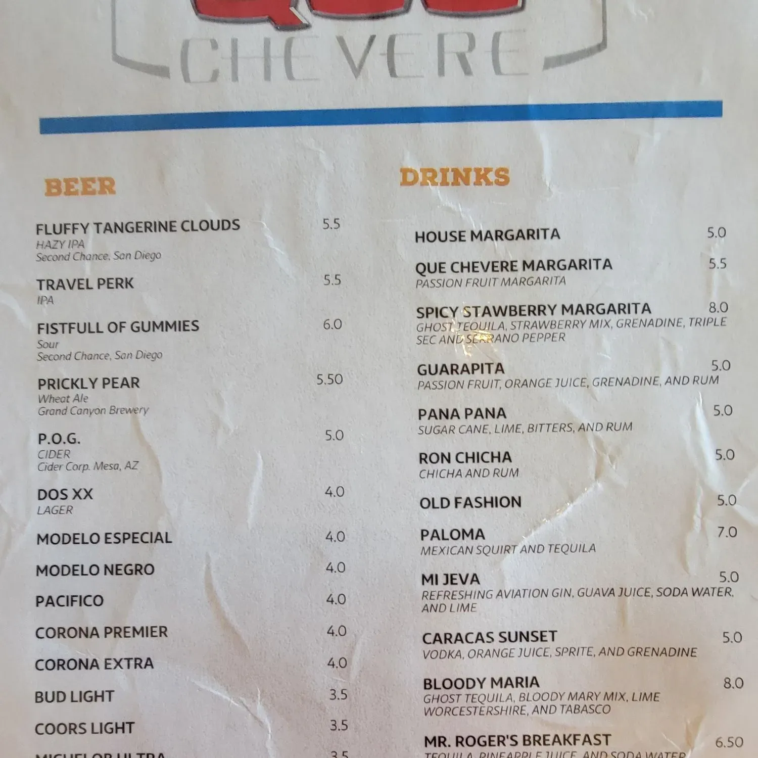 Menu 3