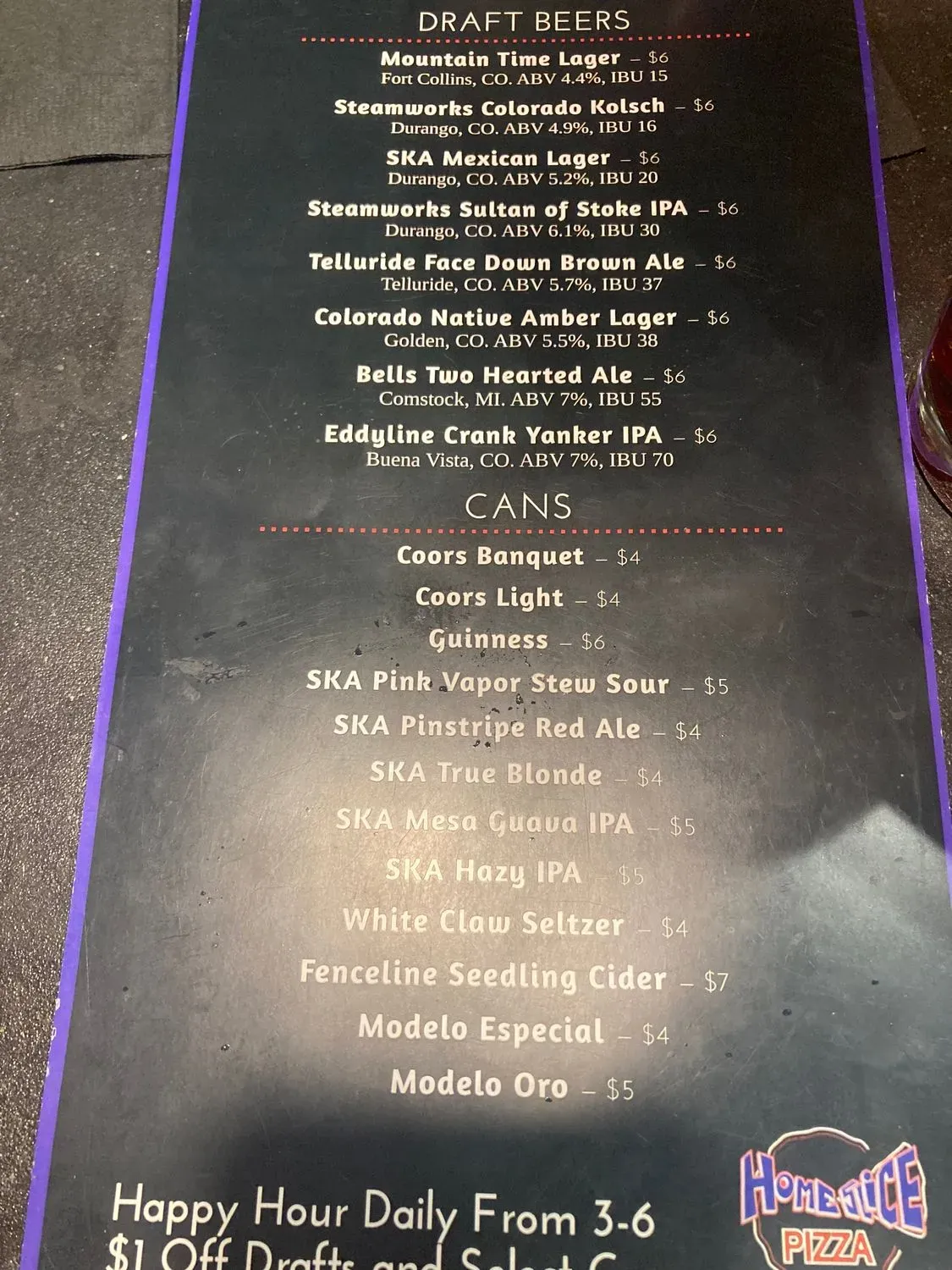 Menu 3