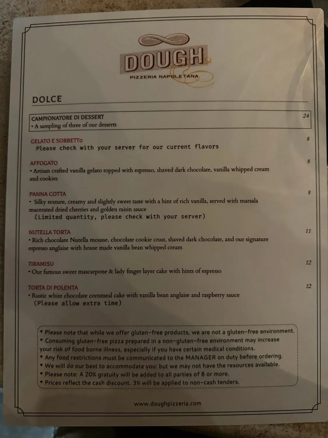 Menu 6