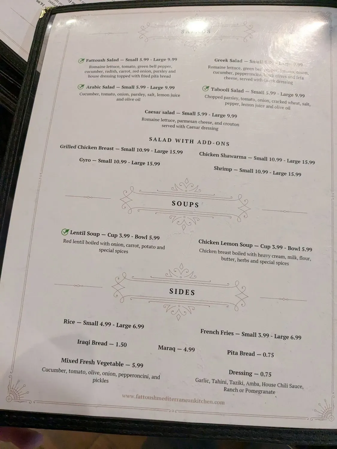 Menu 3