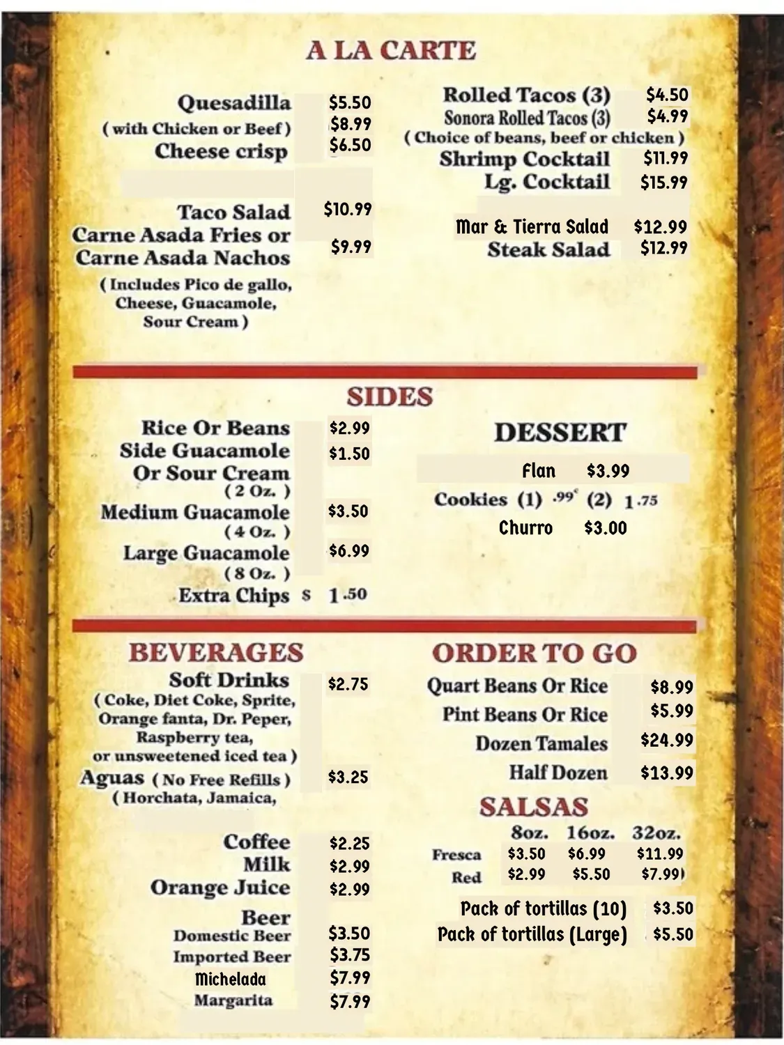 Menu 3