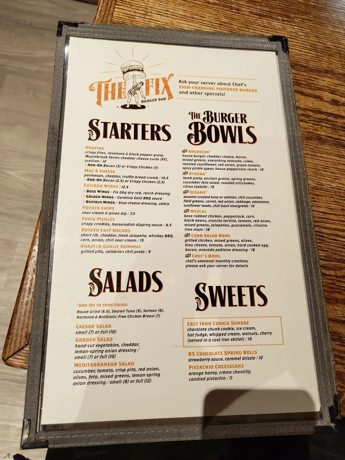 Menu 6