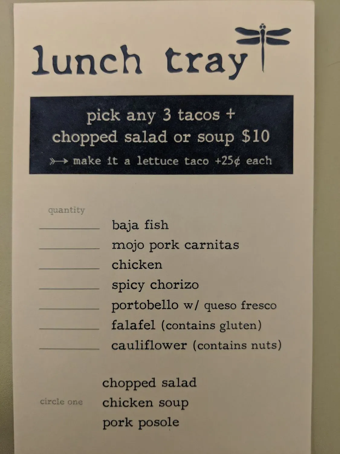 Menu 6