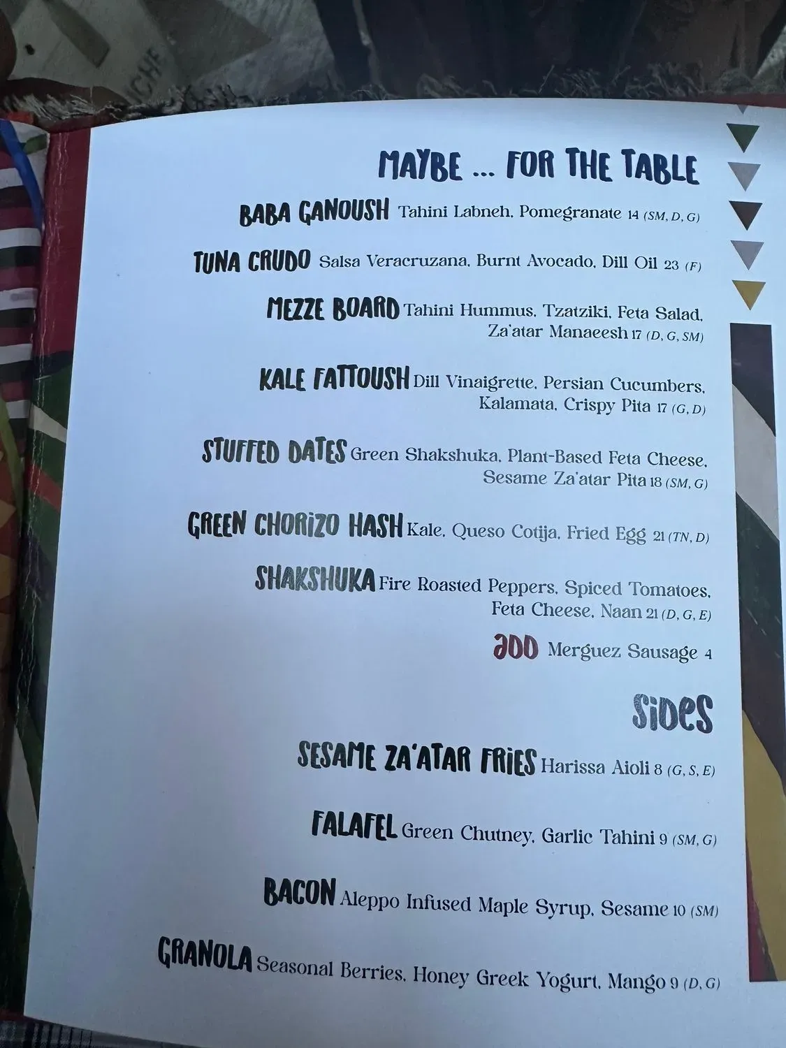 Menu 3