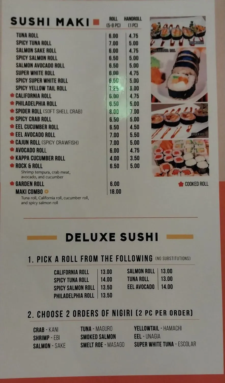 Menu 6