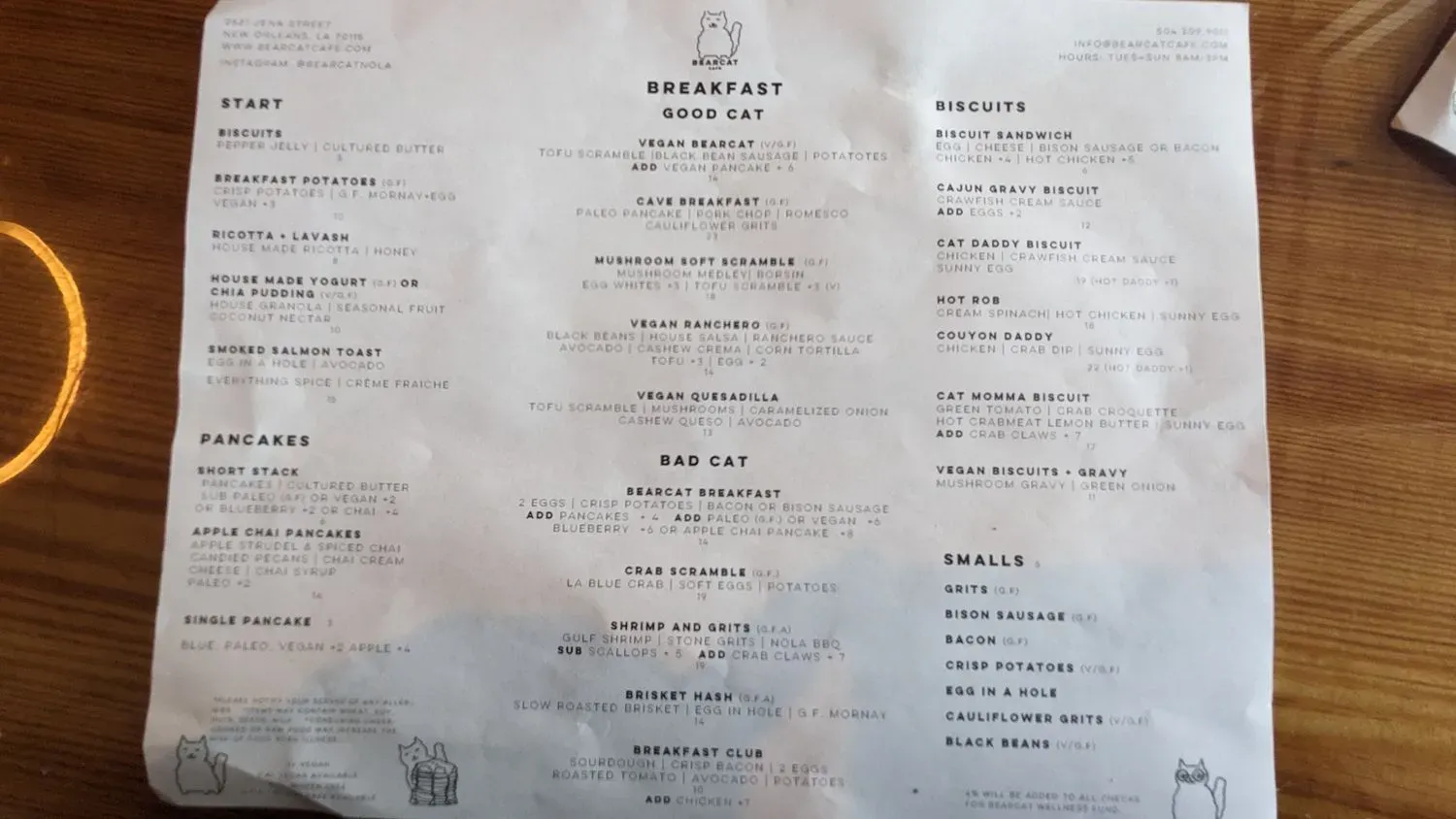 Menu 6