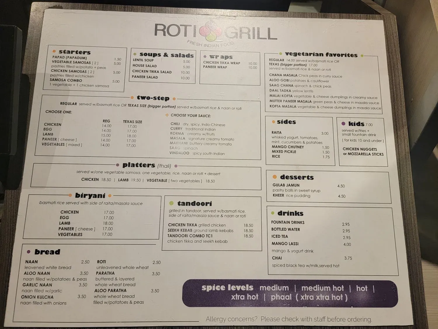 Menu 3