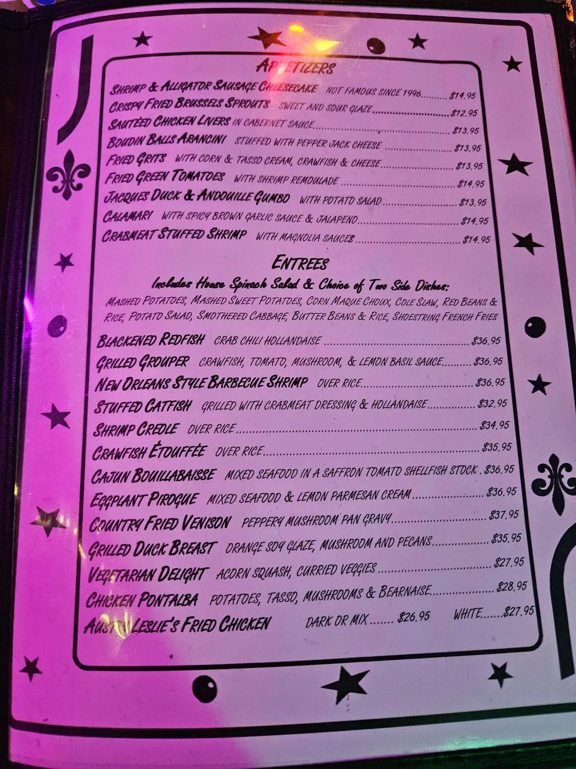 Menu 6