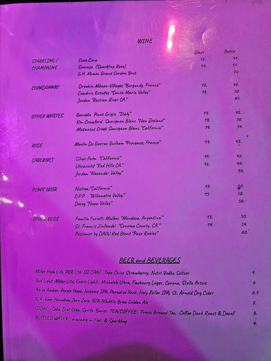 Menu 3