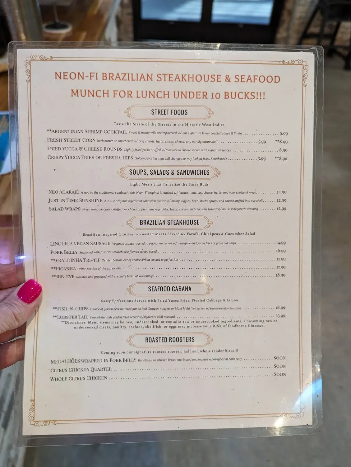 Menu 6