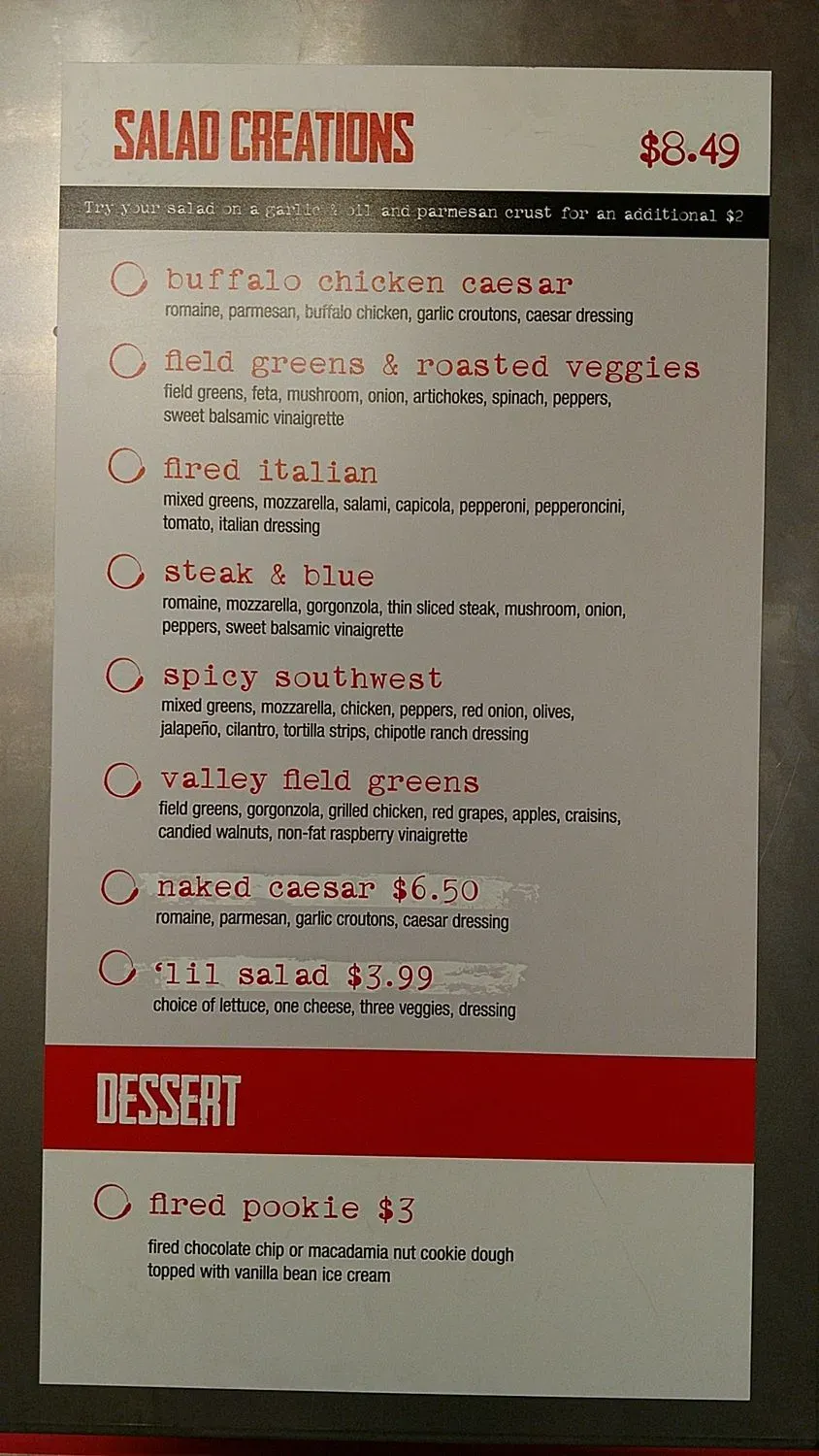 Menu 6