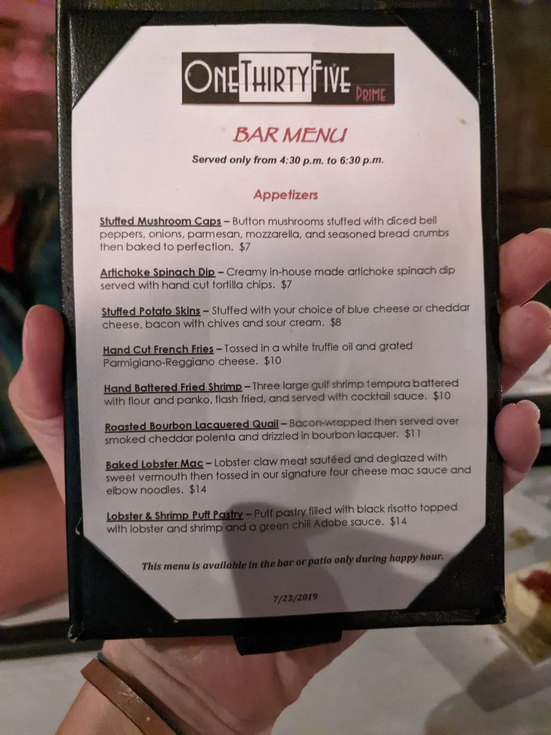 Menu 3