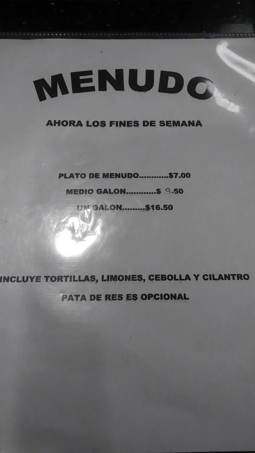 Menu 3