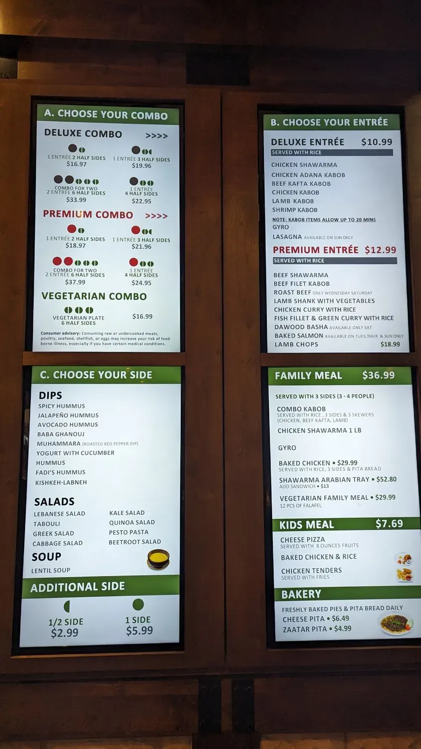 Menu 4