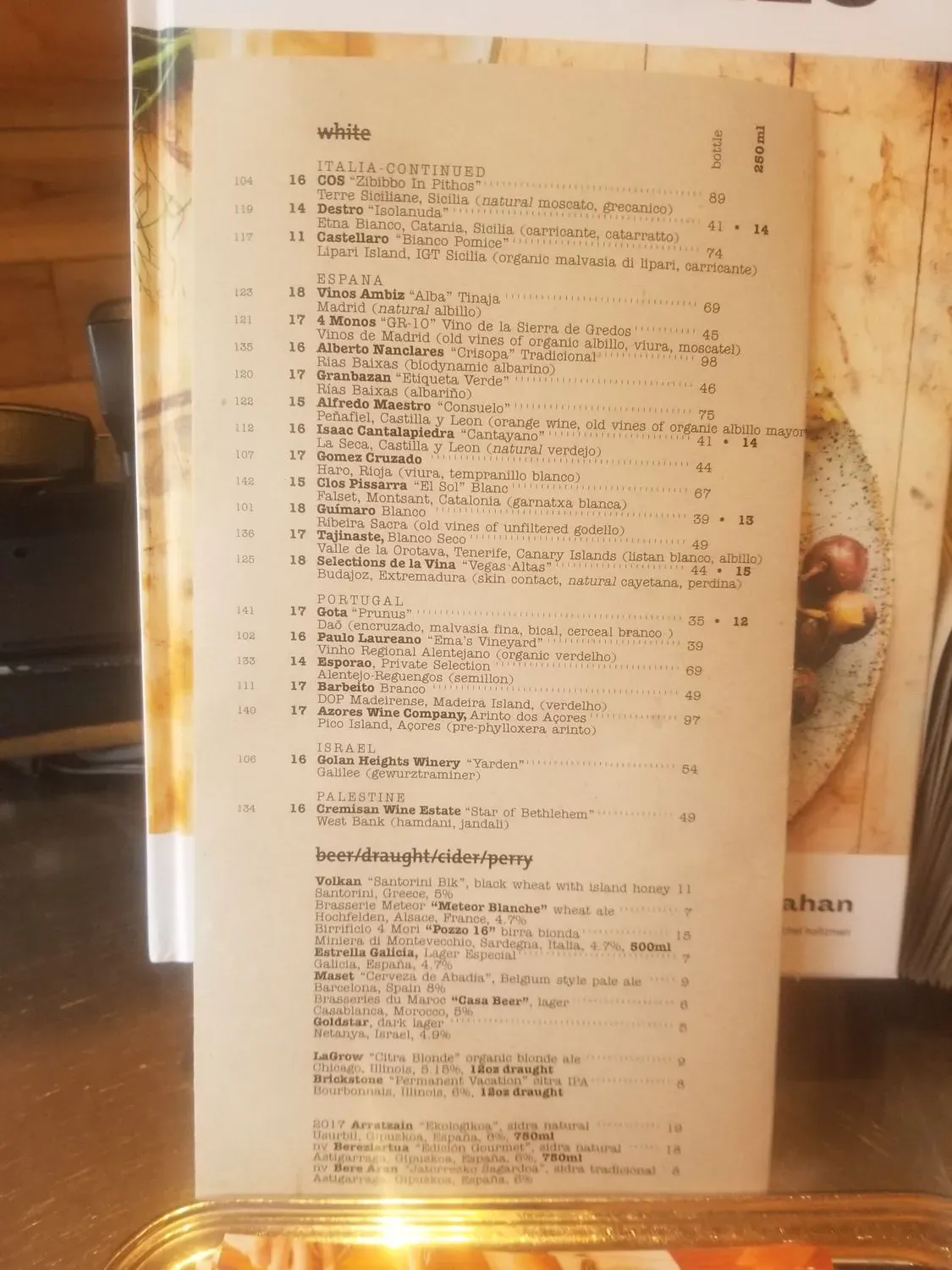 Menu 4