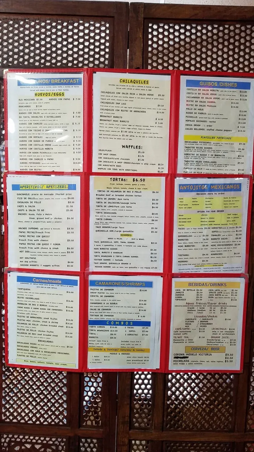 Menu 4