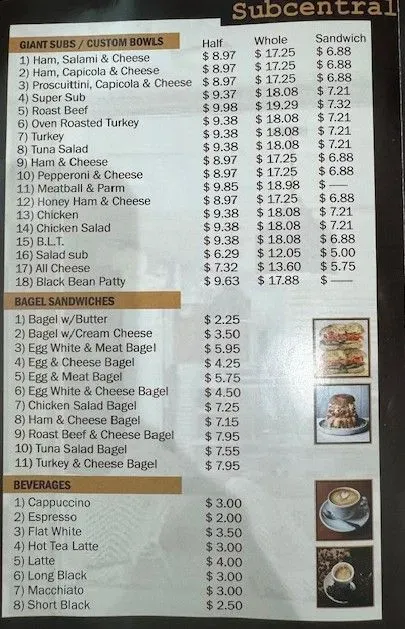 Menu 4