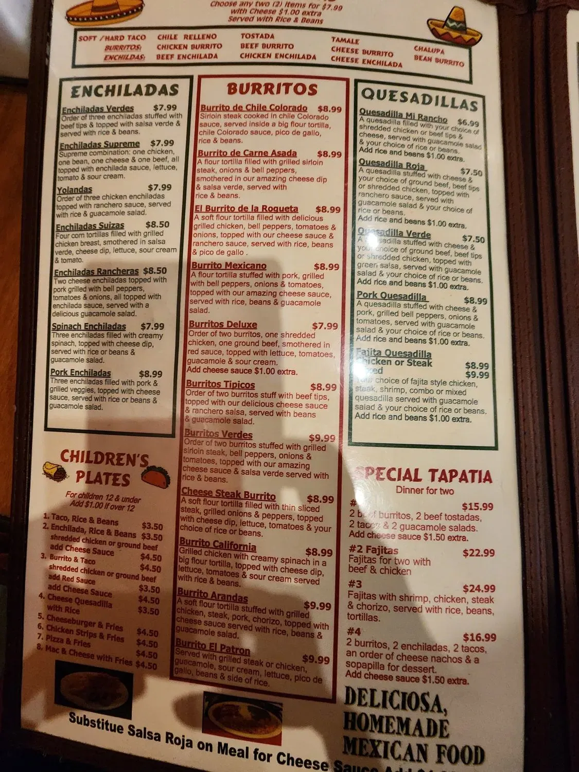 Menu 6