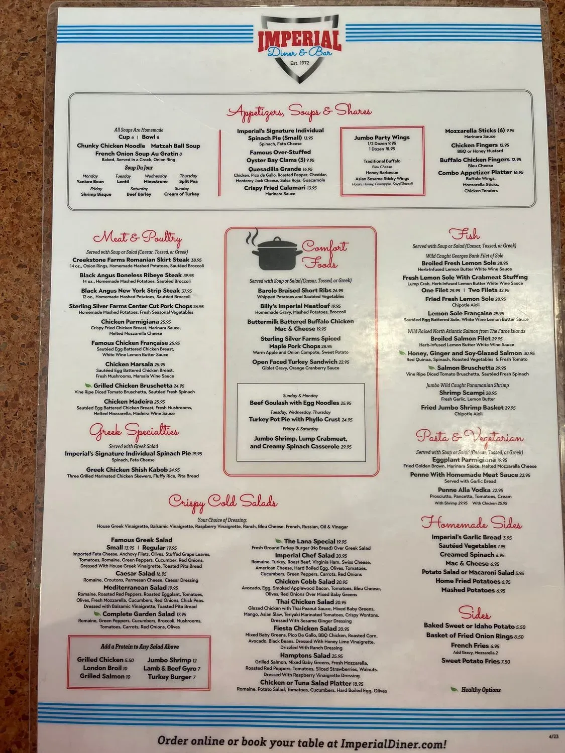 Menu 4