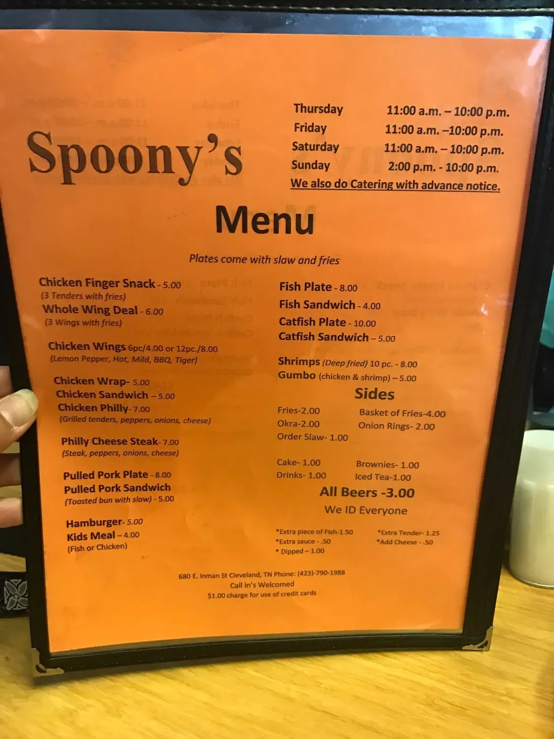 Menu 3