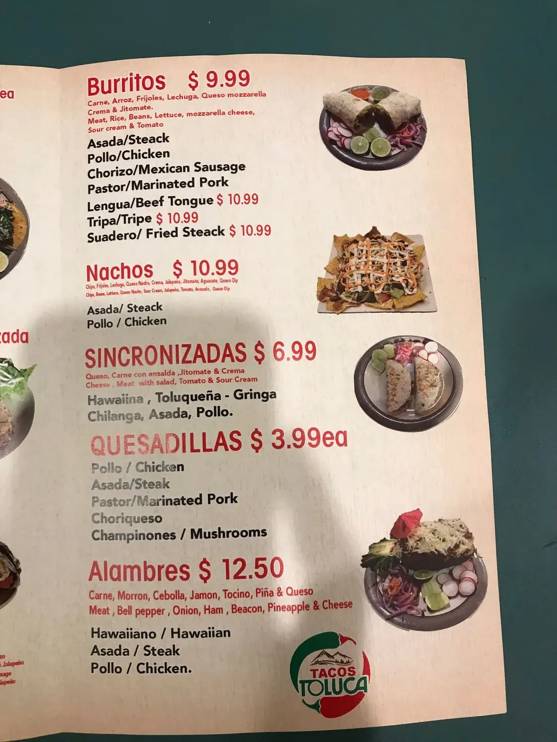 Menu 4