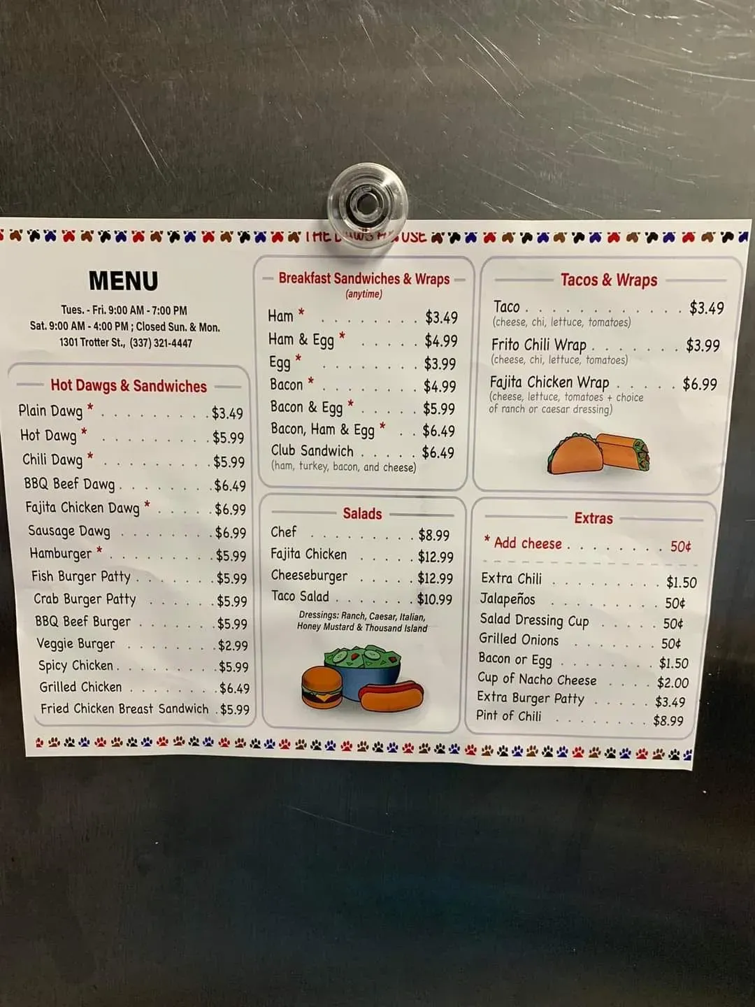 Menu 3