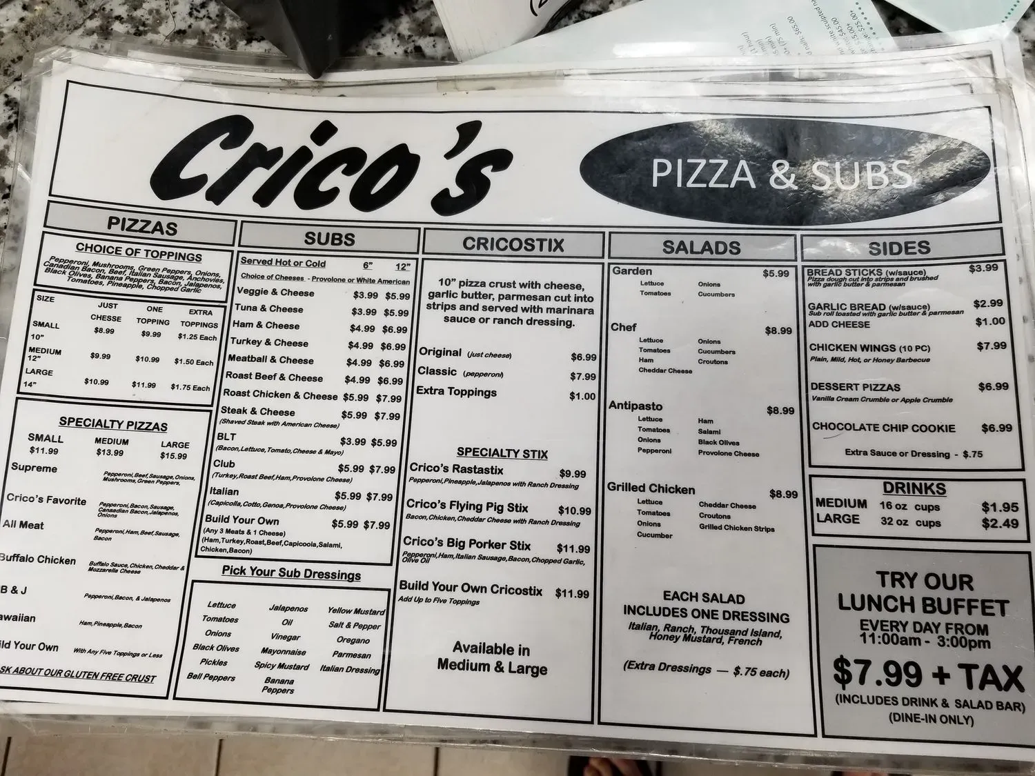 Menu 6