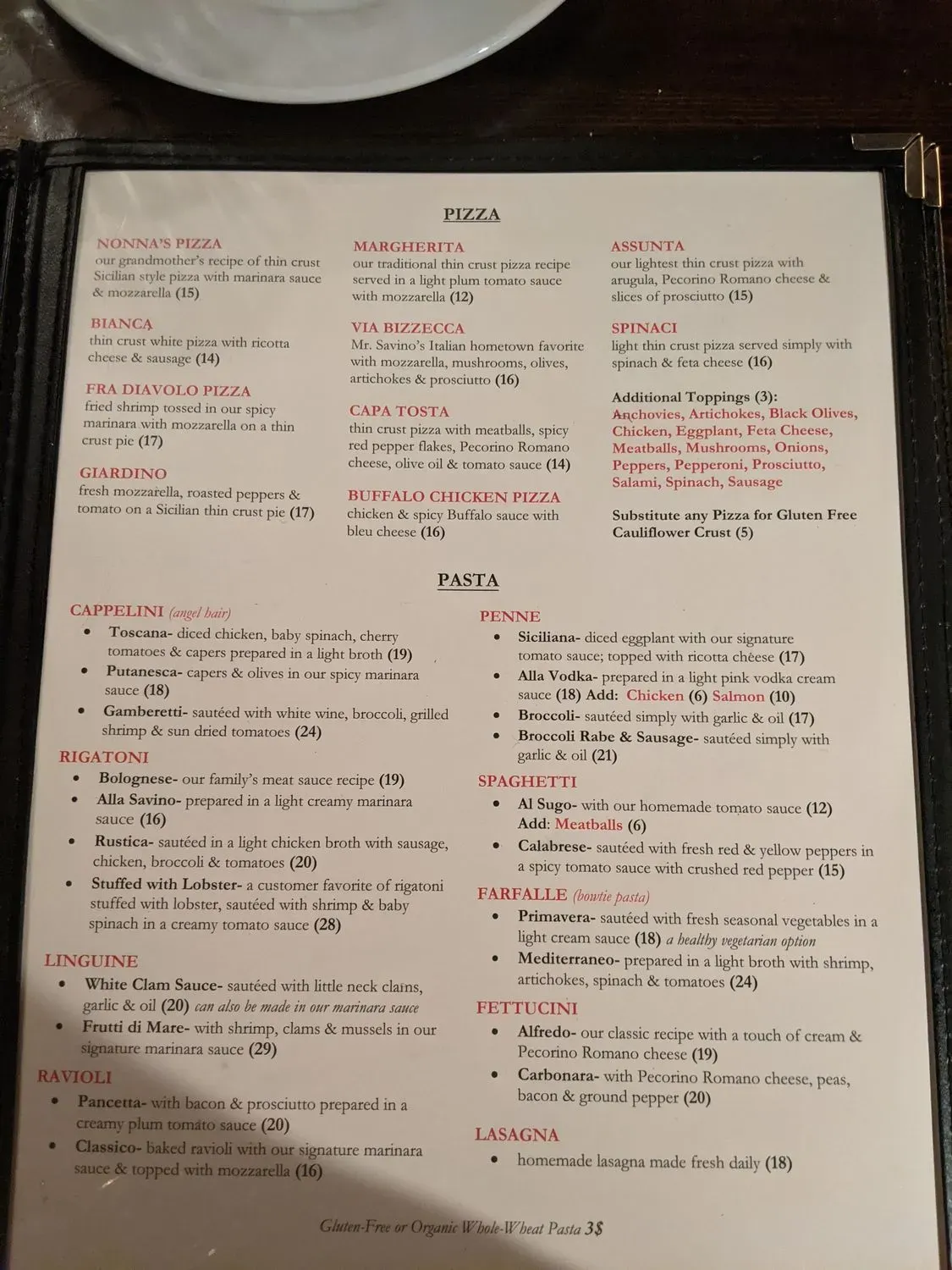 Menu 3