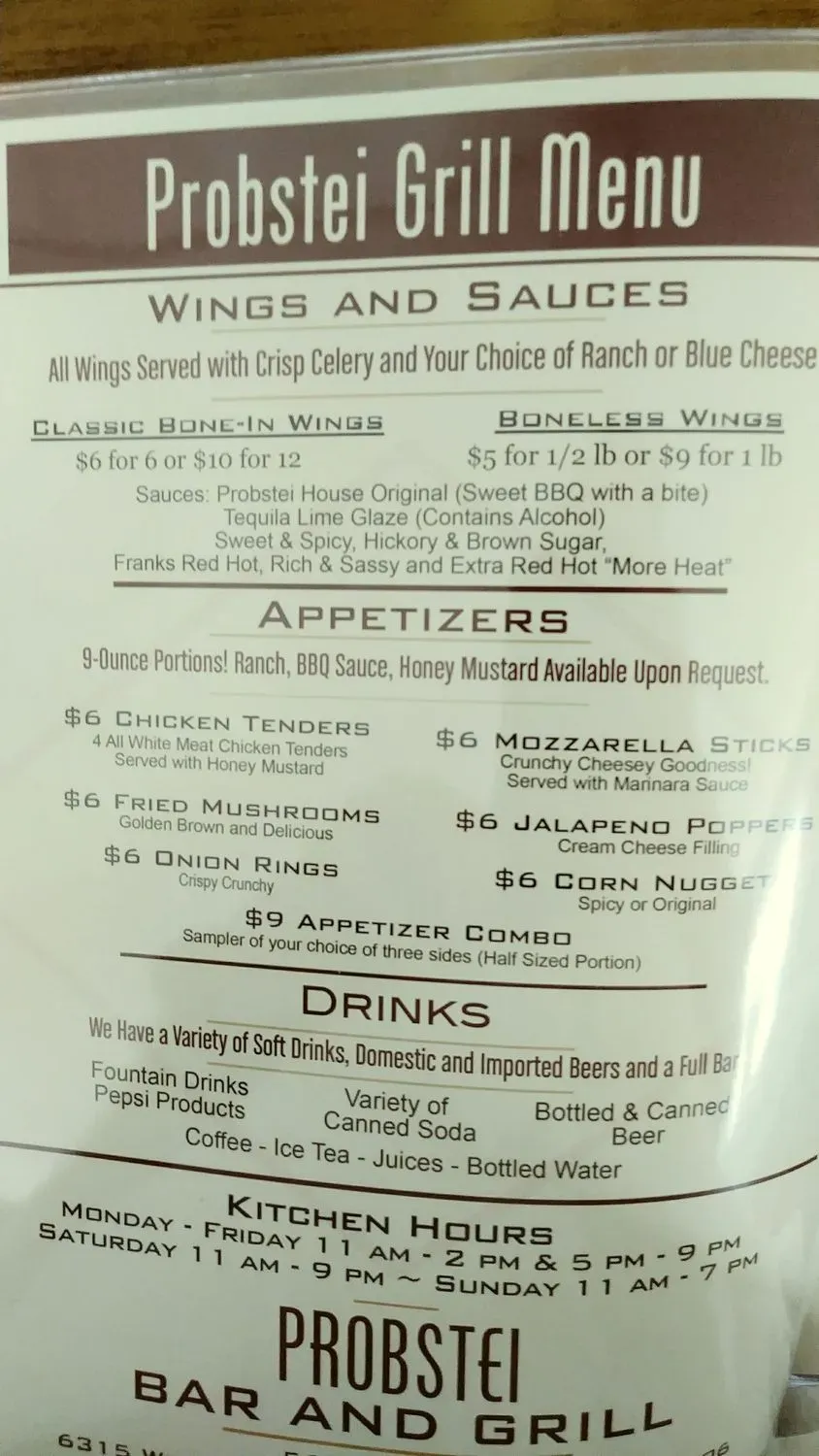 Menu 4