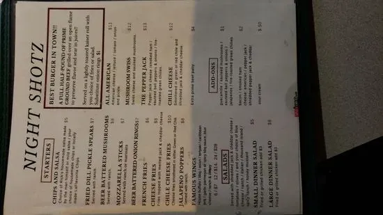 Menu 6