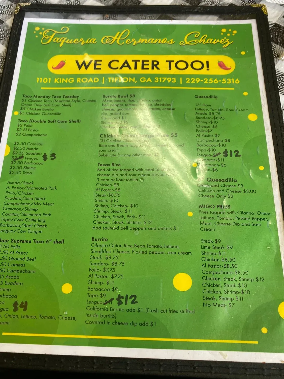 Menu 4