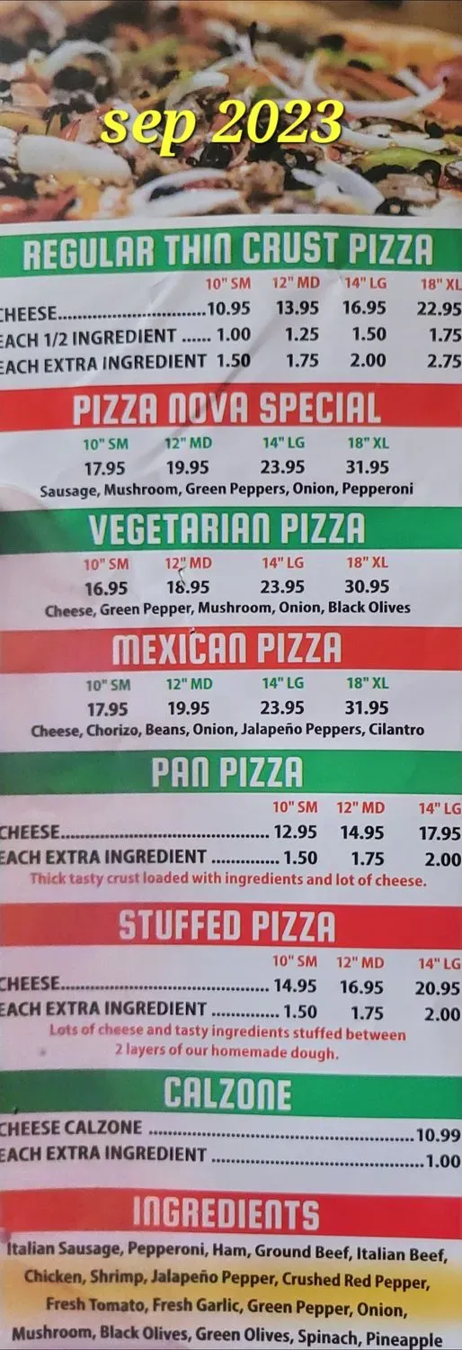 Menu 3