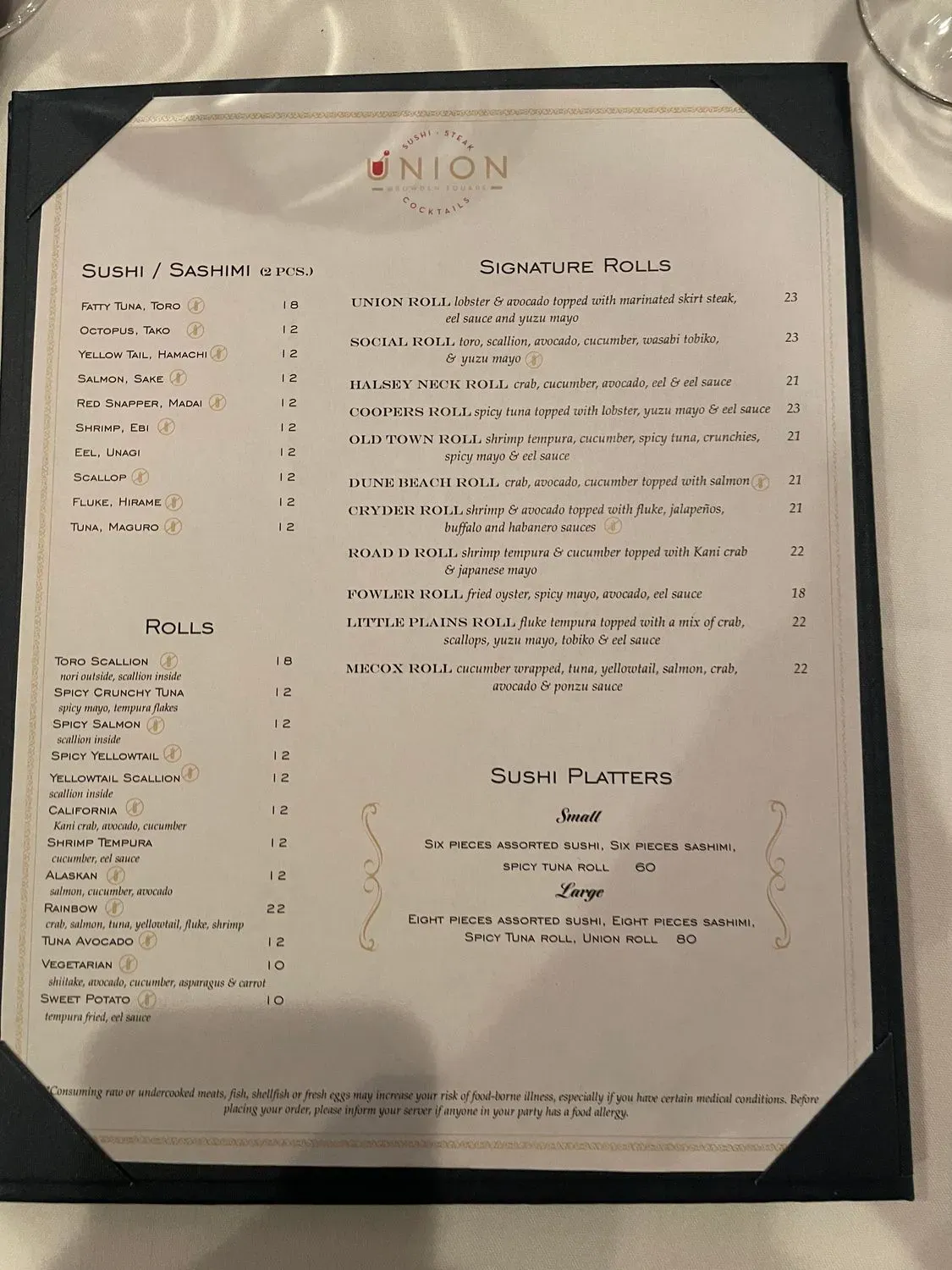 Menu 6