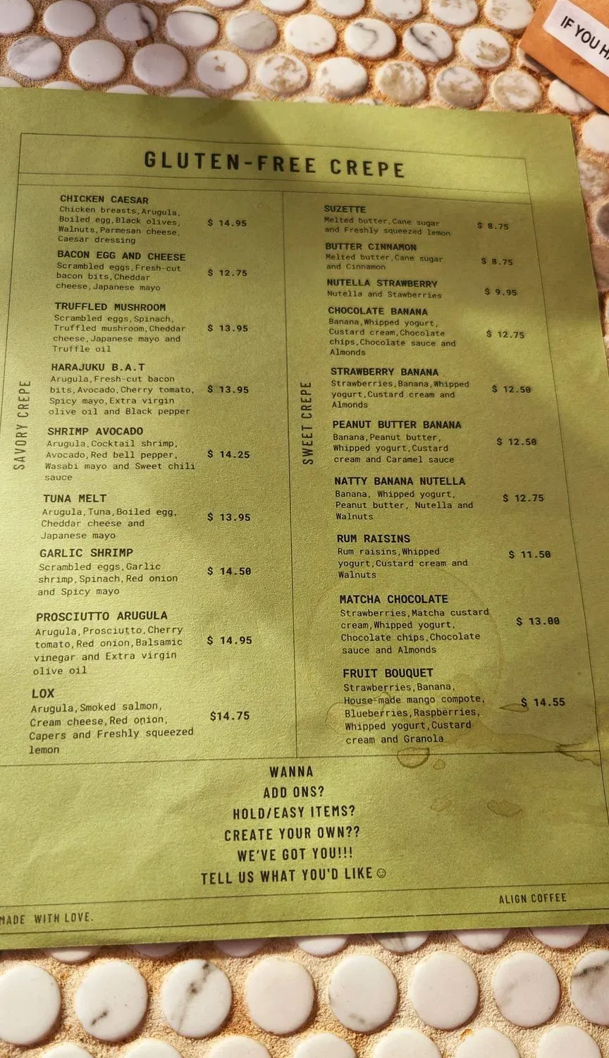 Menu 6