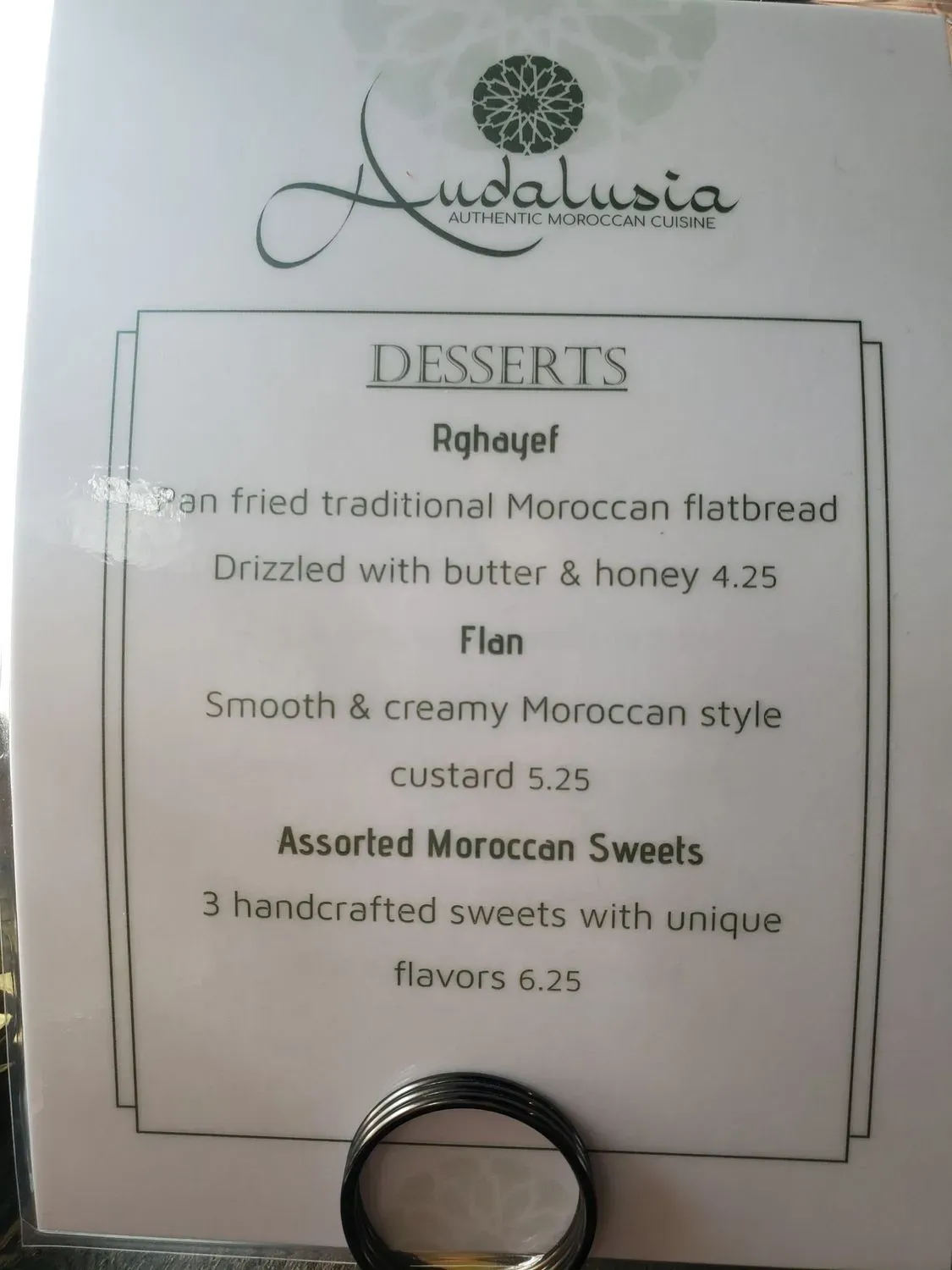 Menu 6