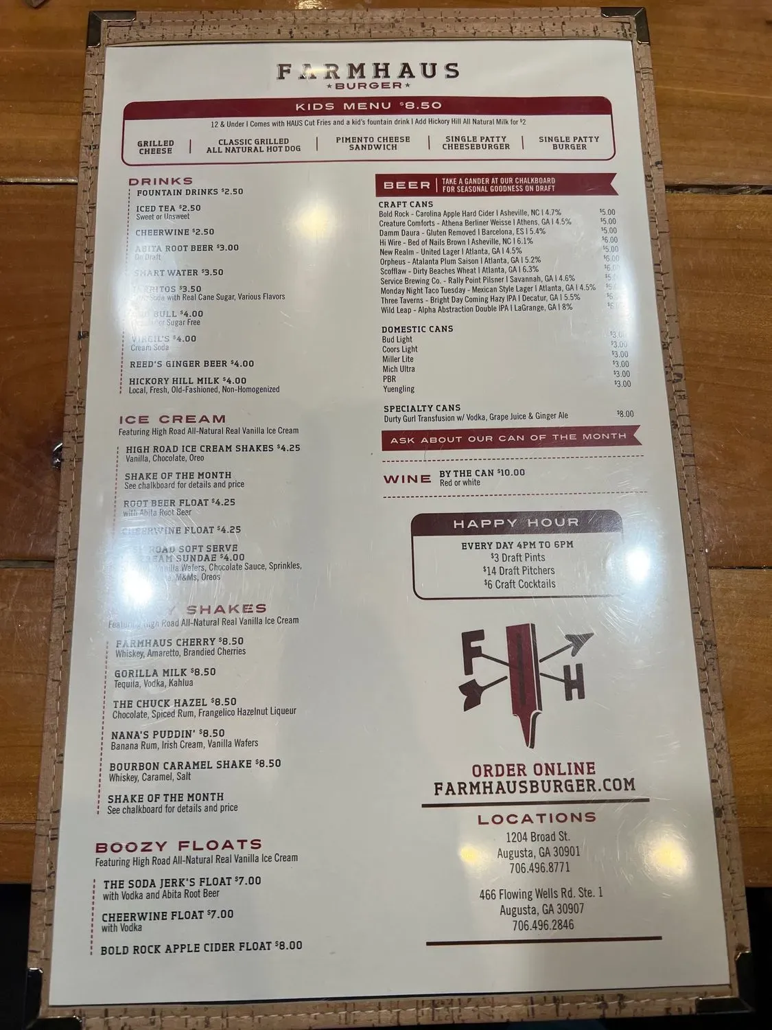 Menu 4