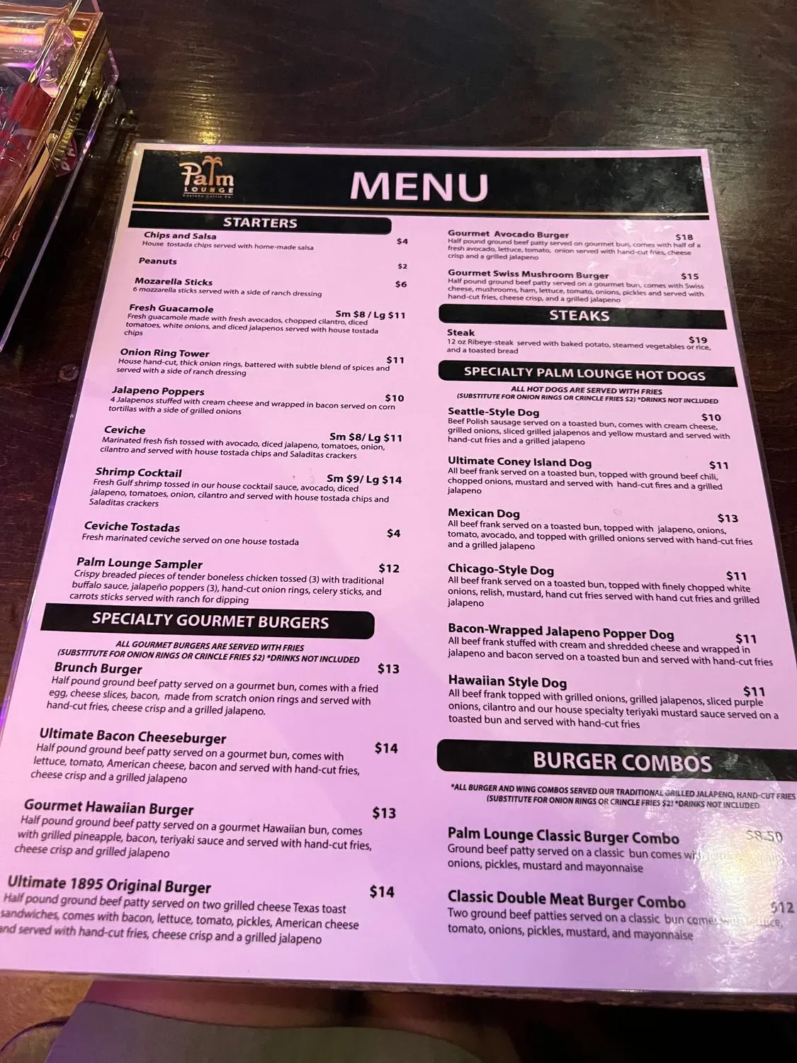 Menu 4