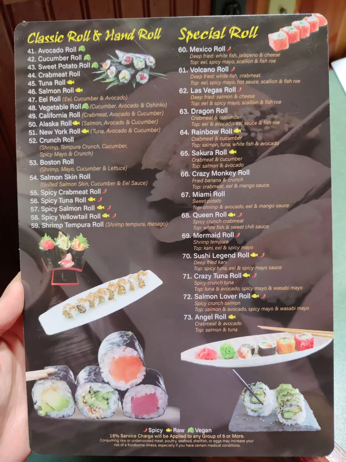 Menu 6