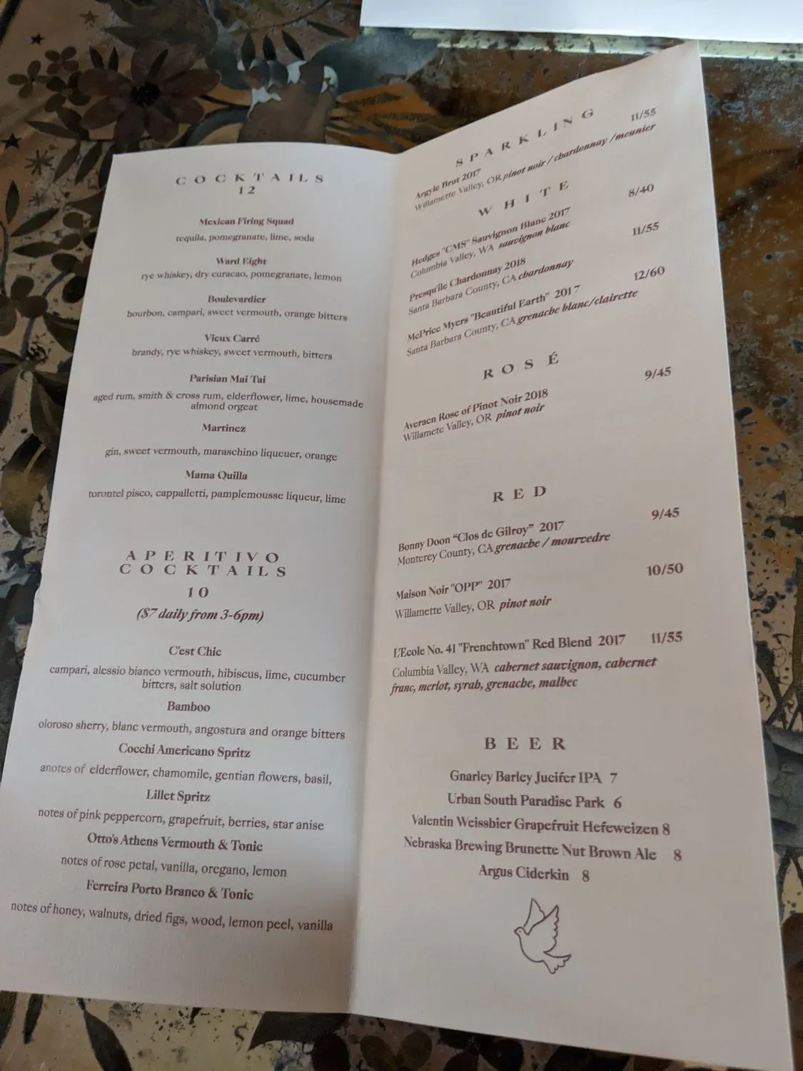 Menu 6