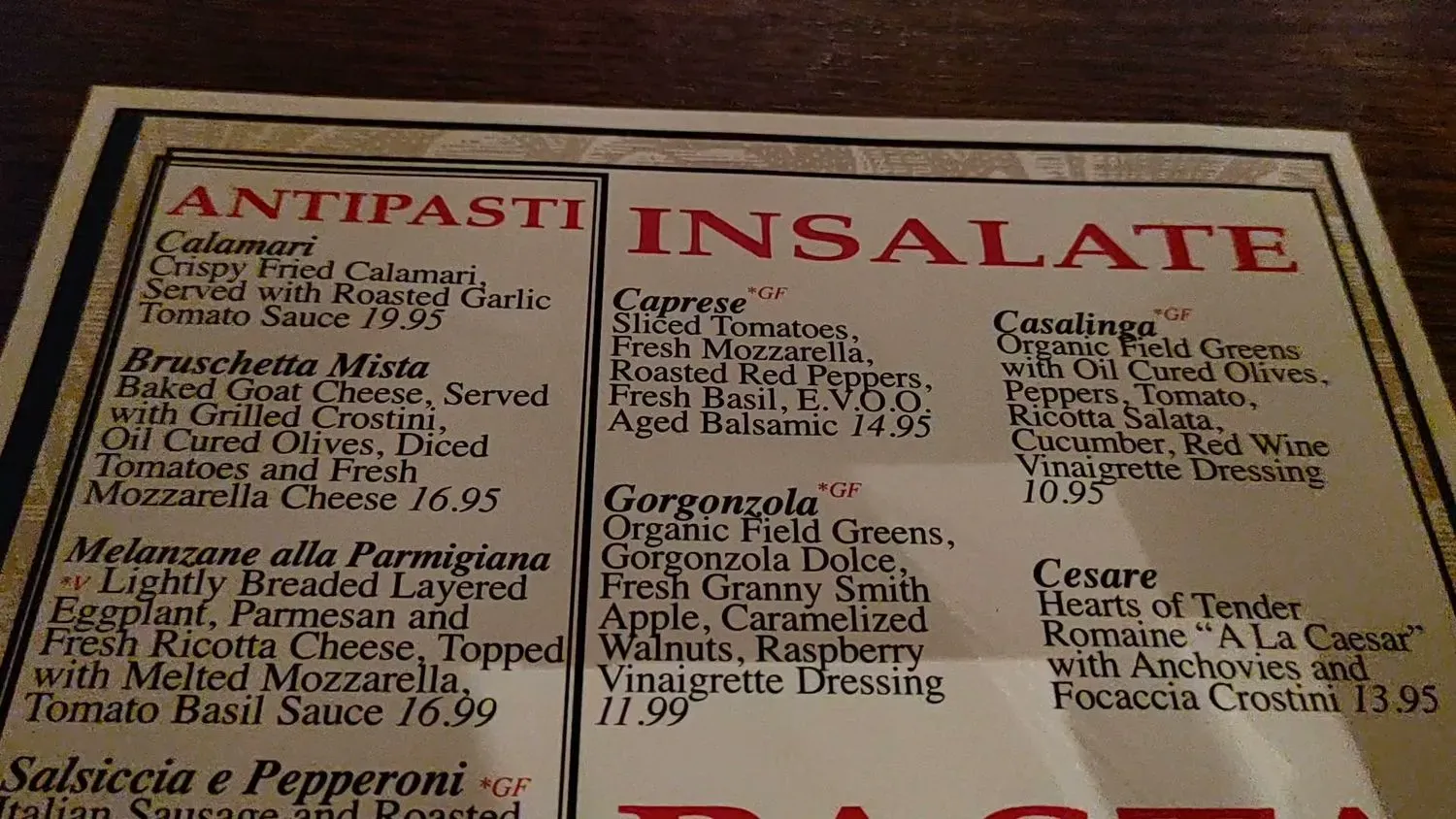 Menu 4