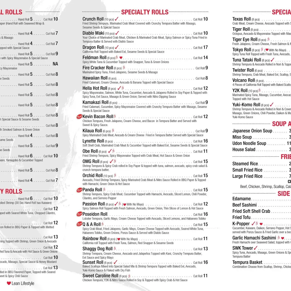 Tokyo Japanese Steakhouse Sushi Bar Menu Beaumont TX Checkle