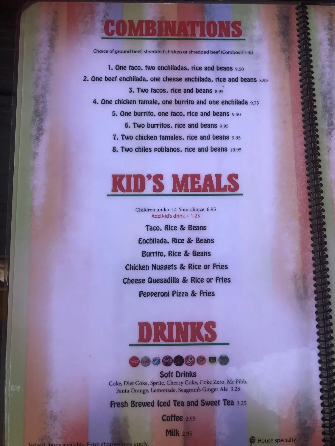 Menu 6